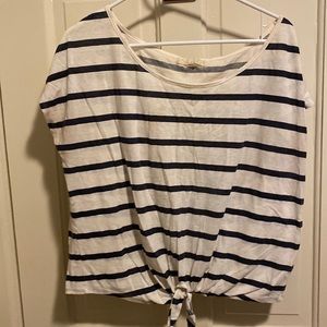 Forever 21 striped cropped tee.